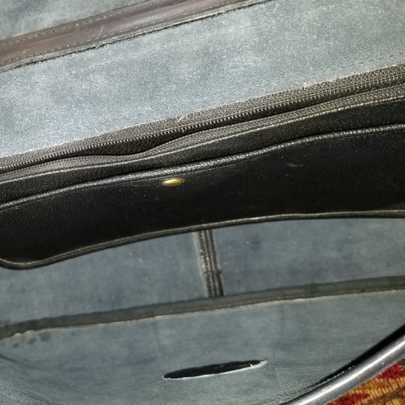 Vtg. Unisex Dooney Bourke British Surrey Briefcase - Picture 10 of 13